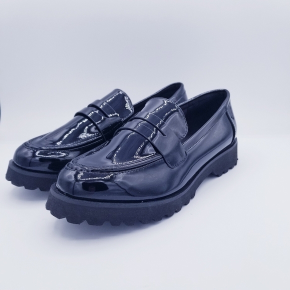 NWOT Jones New York Signature Prizey Black Patent Leather Shoes size 8 - Picture 1 of 11